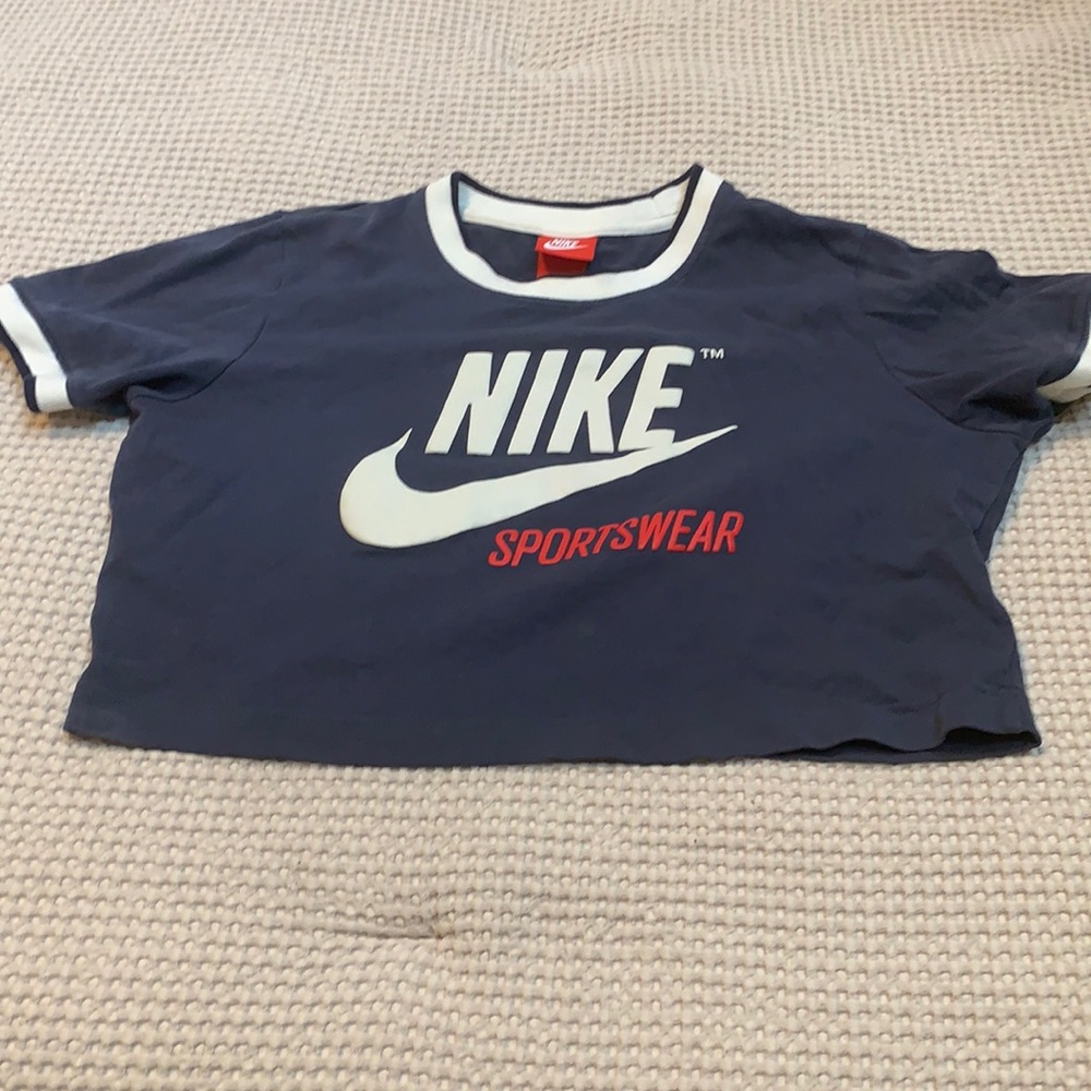 Nike sportswear crop top